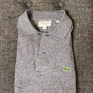 Small grey Lacoste Polo